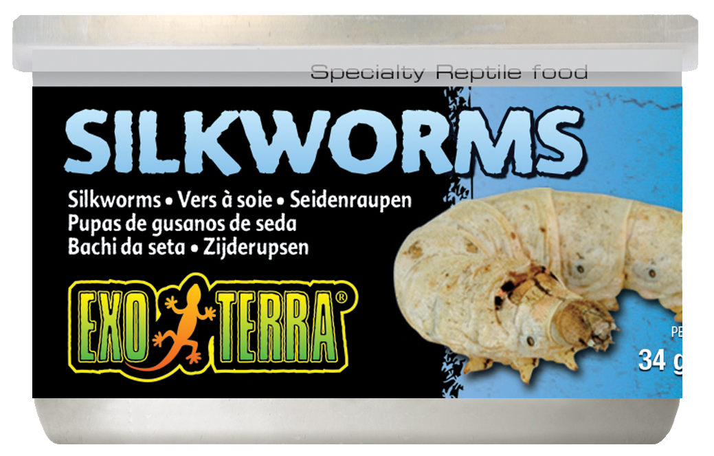 Exo Terra Canned Silkworms 34g