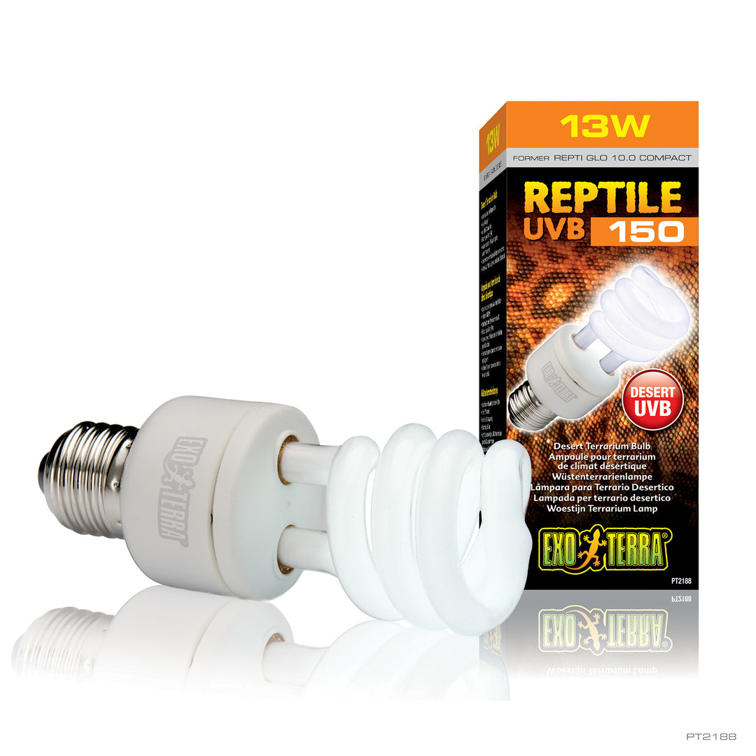 Exo Terra Compact Fluro Bulb Uvb150 13w