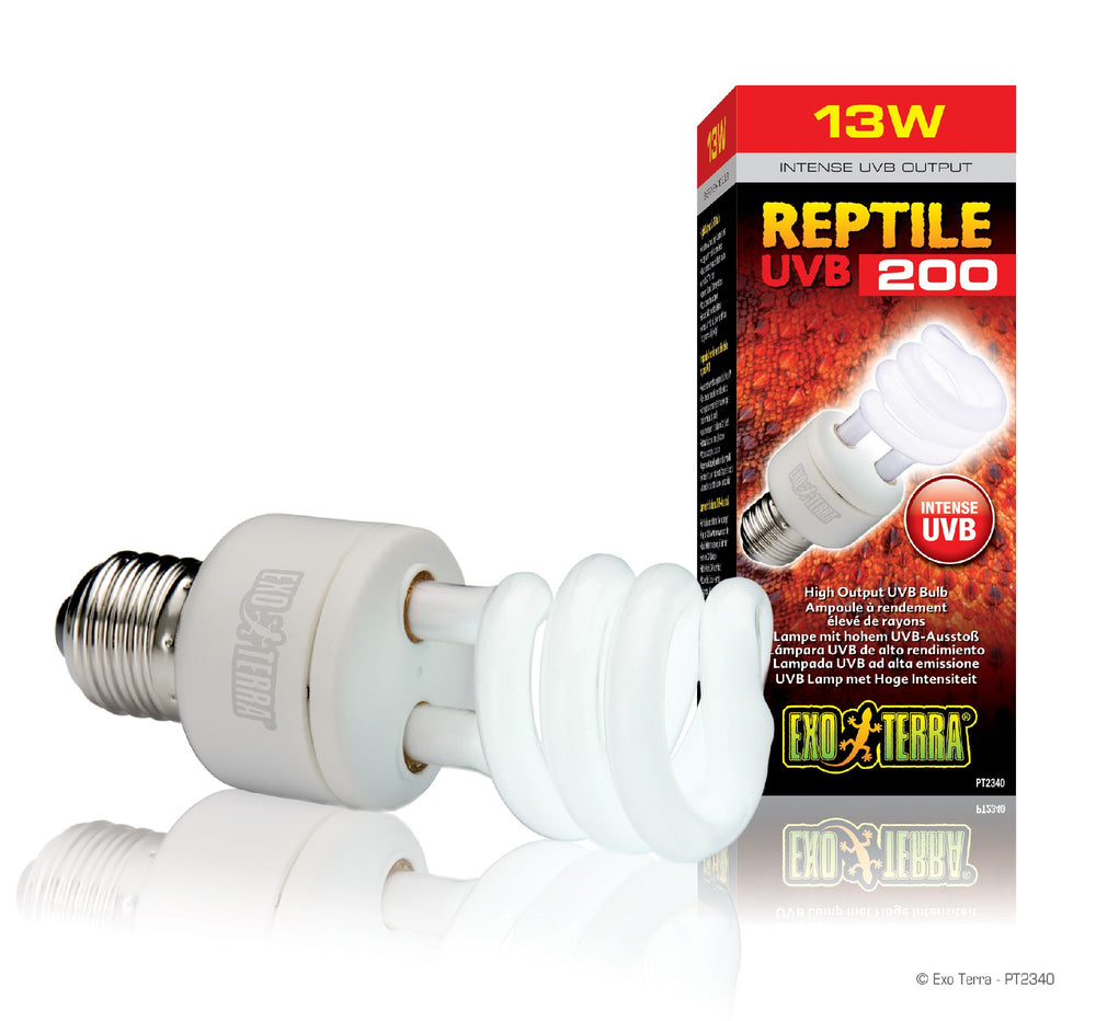 Exo Terra Compact Fluro Bulb Uvb200 13w
