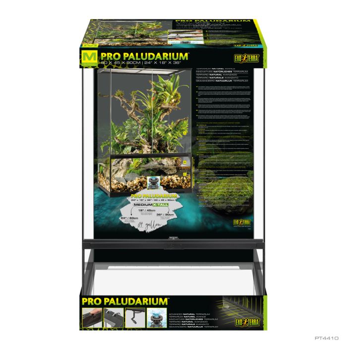 Exo Terra Paludarium Pro Medium Extra Tall 60x45x90cm