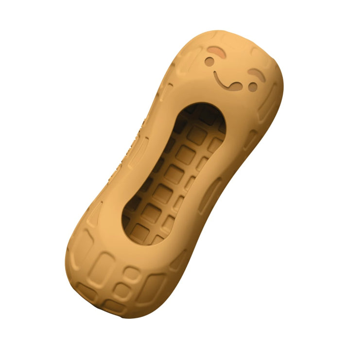 Nylabone Rubber Peanut Treat Toy Wolf