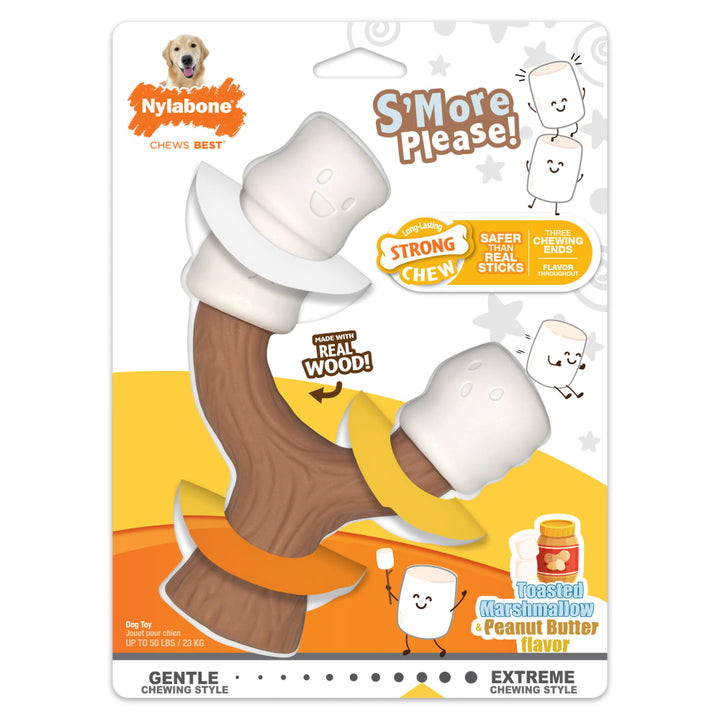 Nylabone Strong Chew Stick With Toasted Marshmallow Giant 