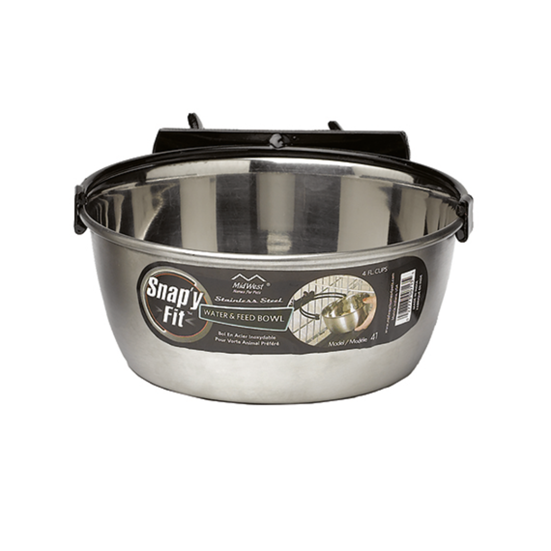 Midwest Snap'y Fit 4 Fl.cups 1l Coop Cup
