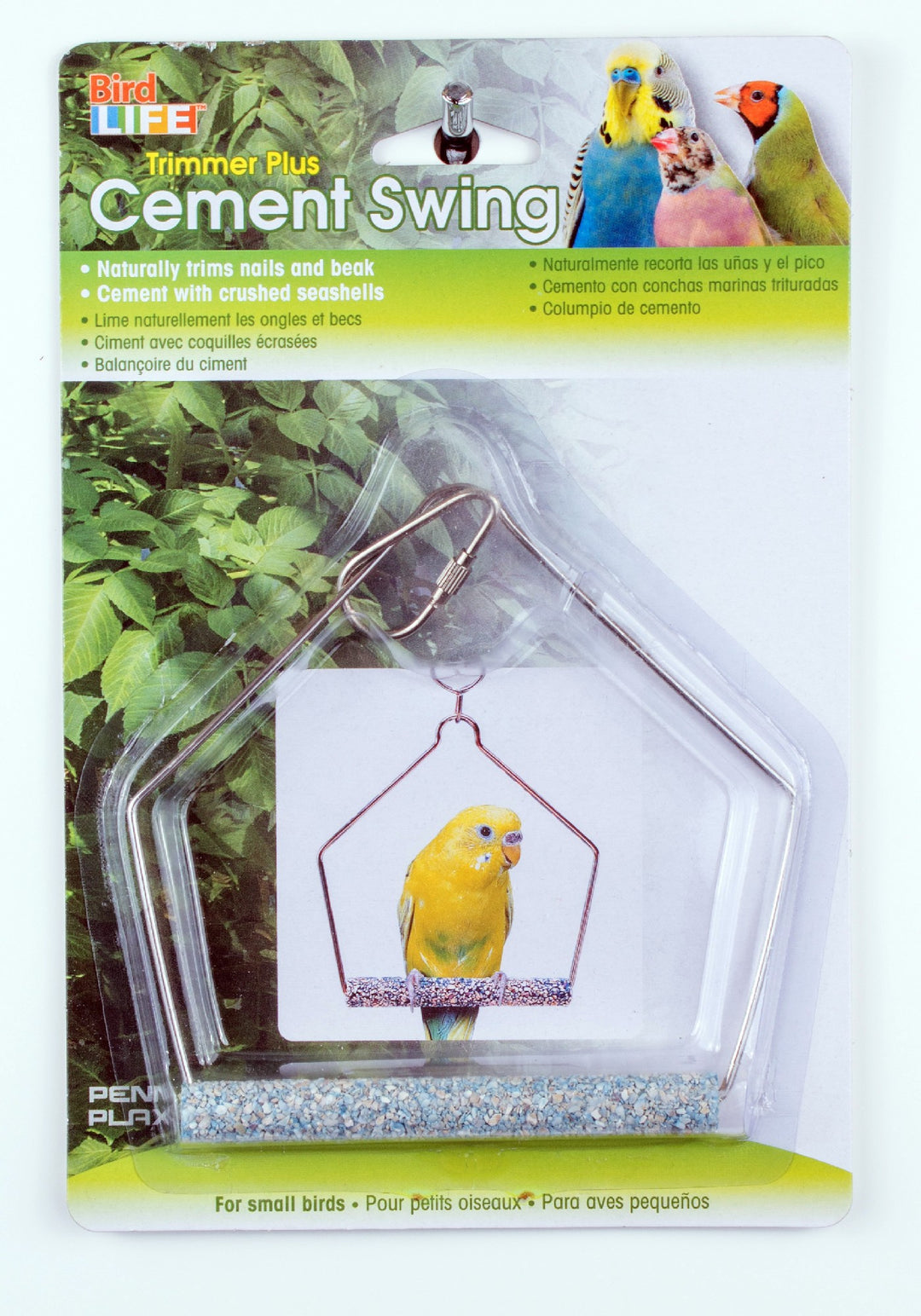 Bird Life Swing Cement Wire Frame 4 Inch