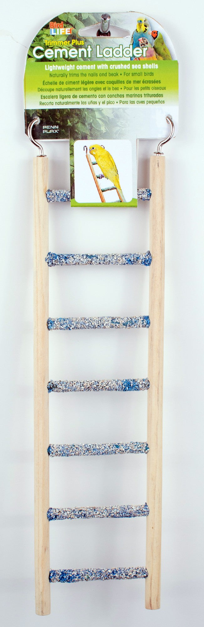 Bird Life Ladder Cement With Wooden Frame 7 Step