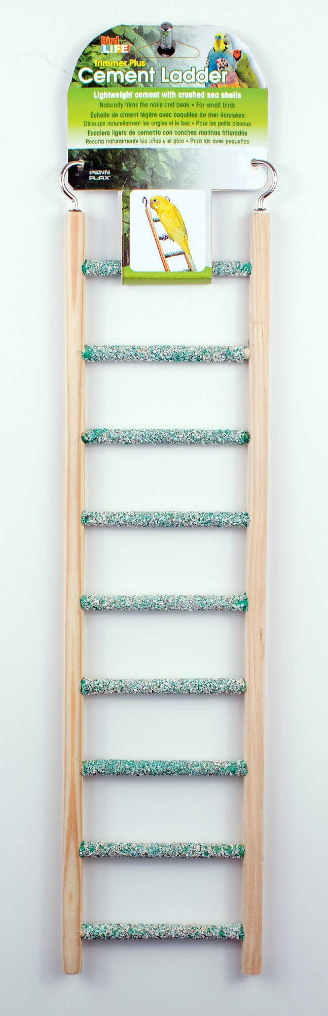 Bird Life Ladder Cement With Wooden Frame 9 Step