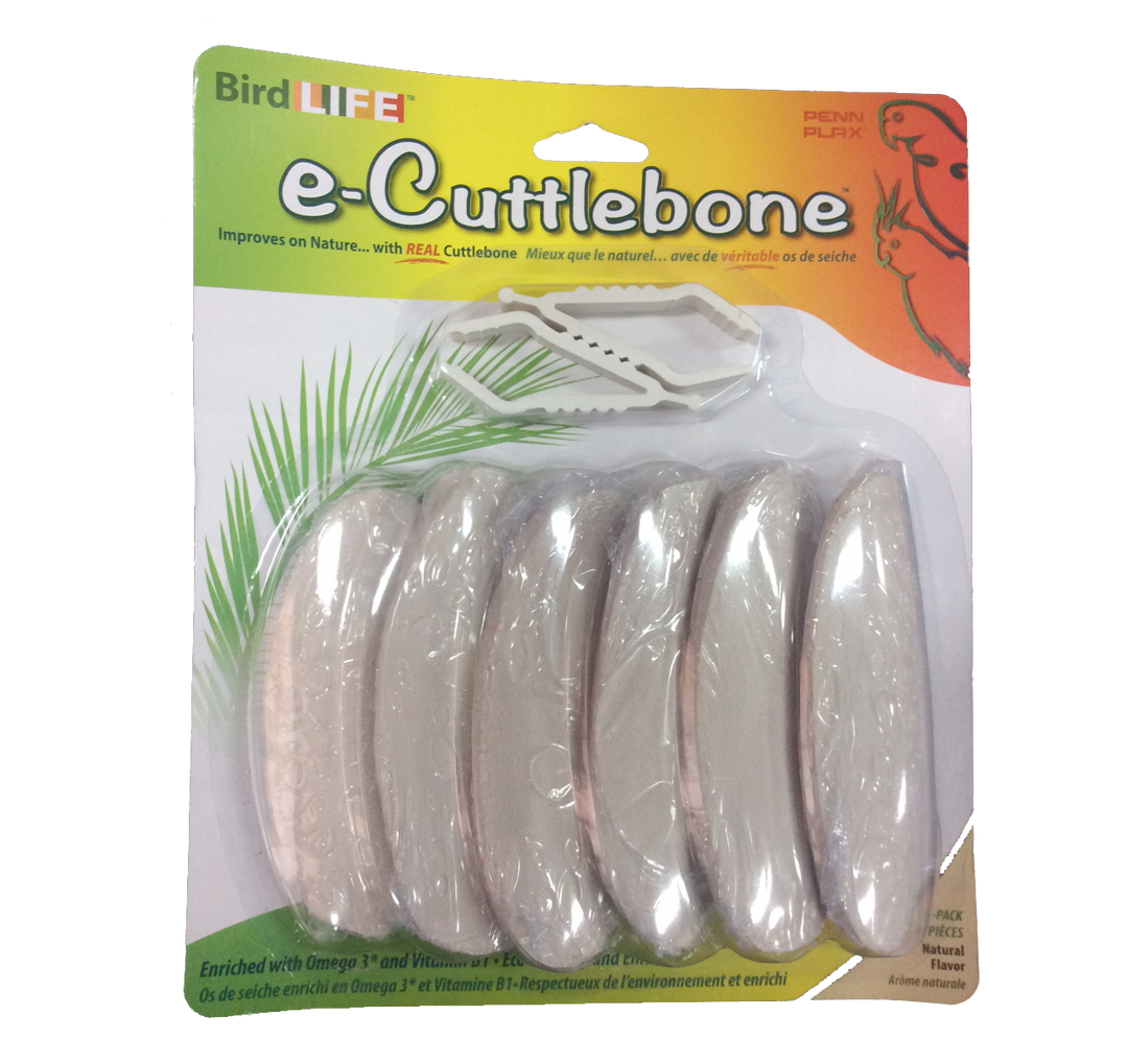 Bird Life E Cuttlebone Natural 6pk