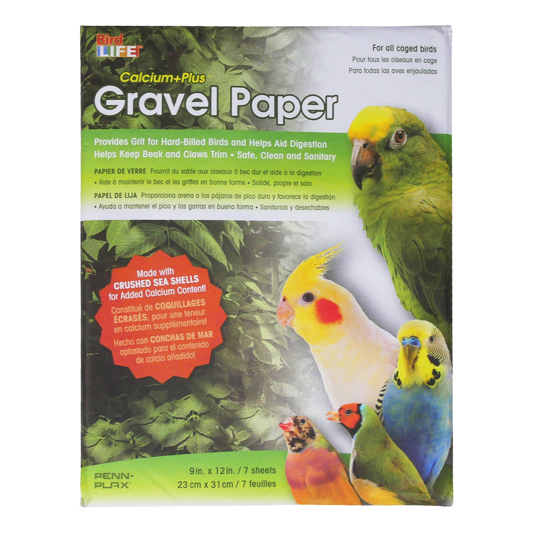 Bird Life Gravel Paper 7pk 23cm X 31cm  