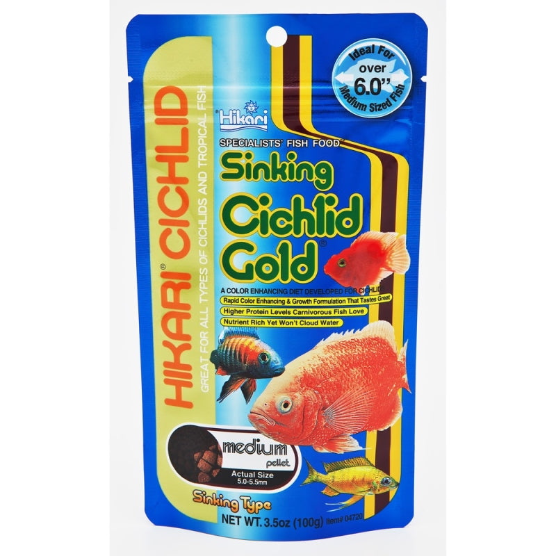 Hikari Cichlid Gold Sinking Medium 100g