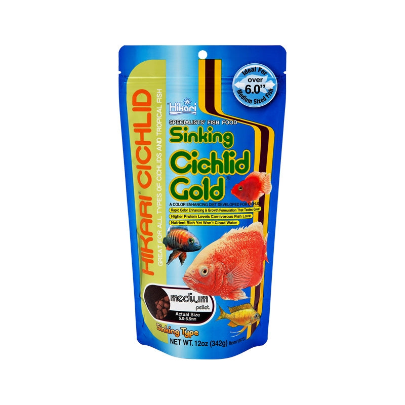 Hikari Cichlid Gold Sinking Medium 342g