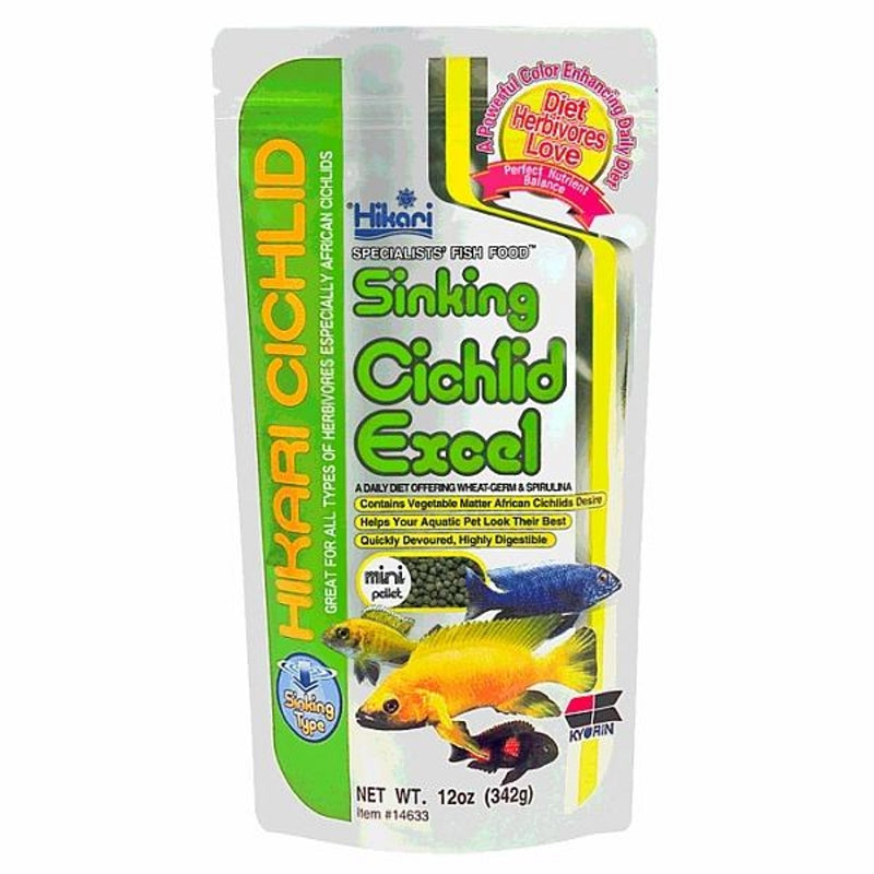 Hikari Cichlid Excel Sinking Mini 342g