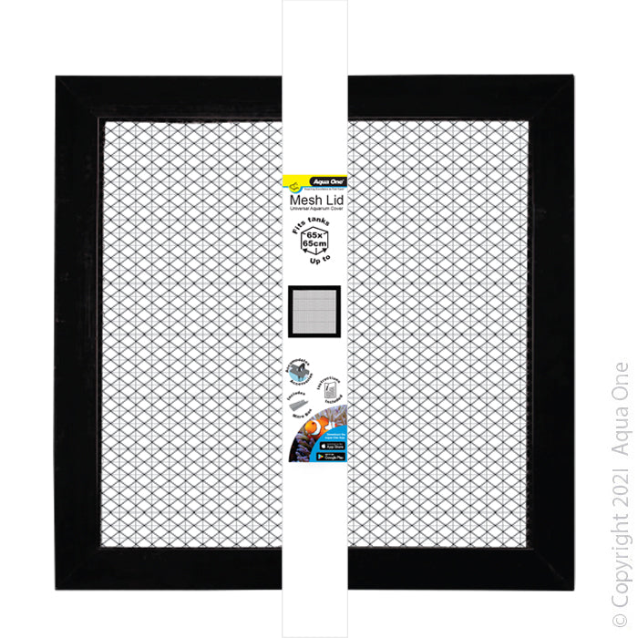 Aqua One Mesh Lid Aquarium Cover 65x65cm