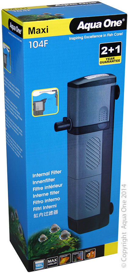 Aqua One Internal Filter Maxi 104F