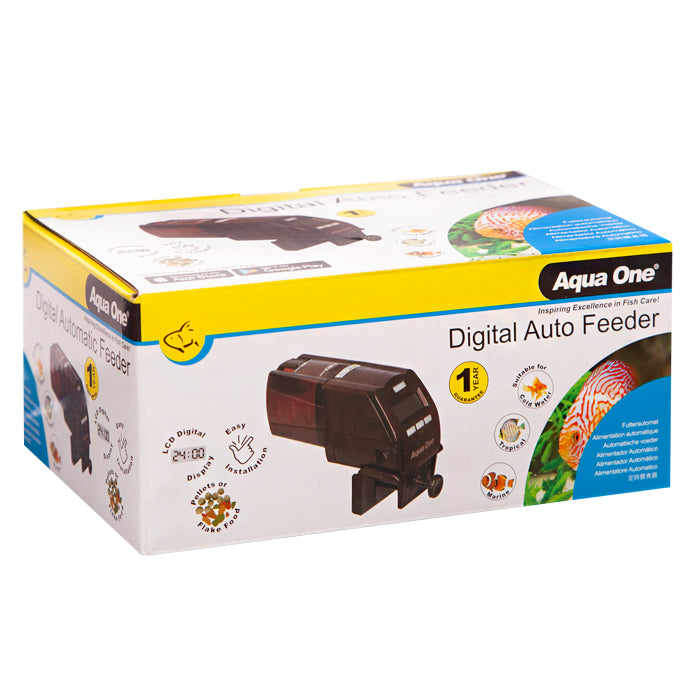 Aqua One Auto Fish Feeder Dial A Diet Digital