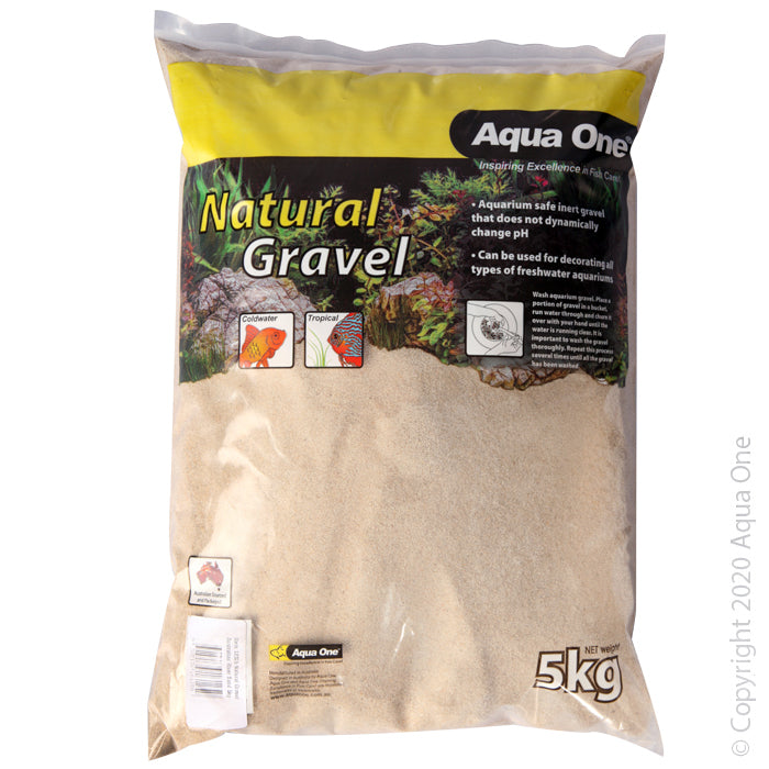 Aqua One Natural Australian River Sand 5kg