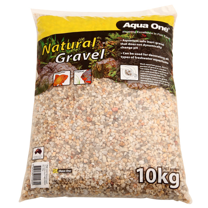 Aqua One Natural Australian Gravel Light Gold 10kg