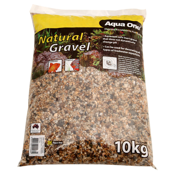 Aqua One Natural Australian Gravel Dark Gold 10kg