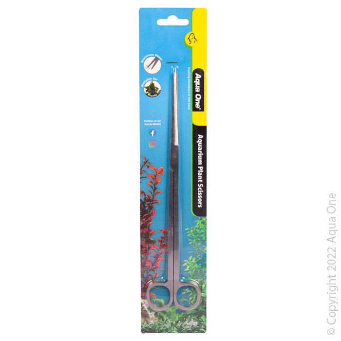 Aqua One Plant Scissors - Straight