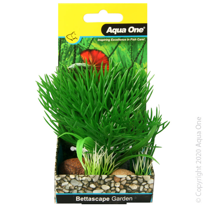 Aqua One Bettascape Spikeatus Rock Garden - Green