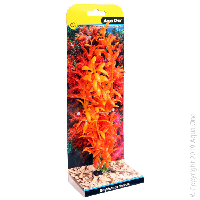 Aqua One Plants Brightscape Medium Ludwigia Orange