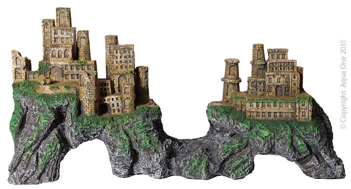 Aqua One Ornament Castle With Valley Large