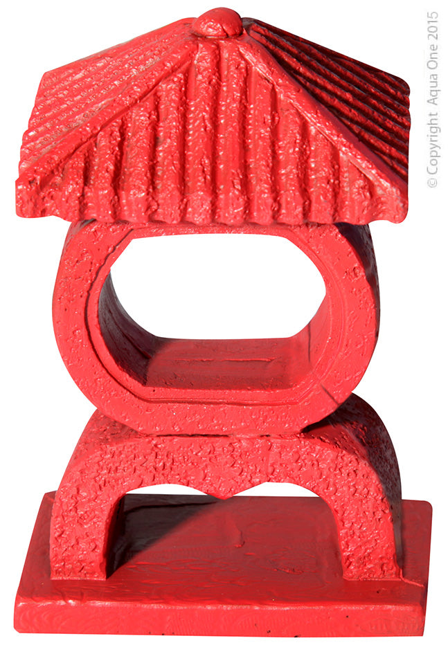 Aqua One Red Japanese Shrine - Small