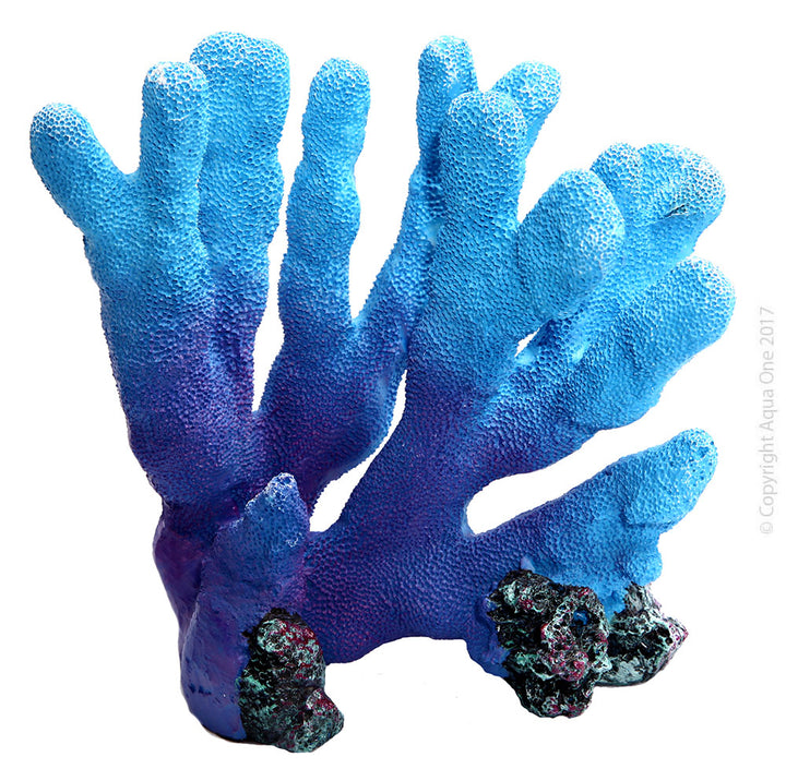 Aqua One Copi Coral Porites - Medium Blue