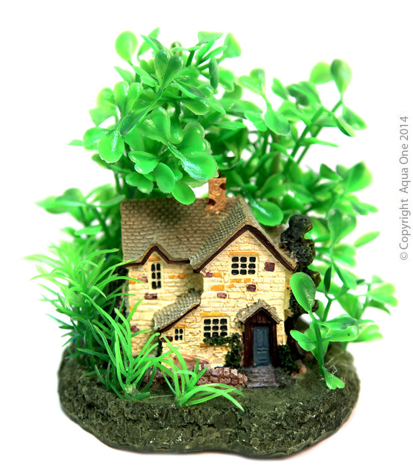 Aqua One Cottage with Plants