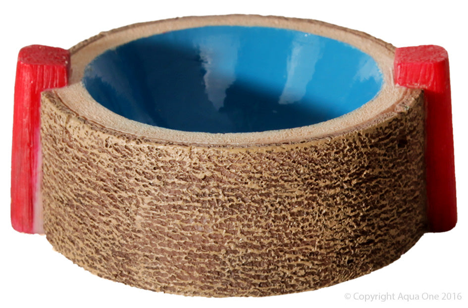 Aqua One Hermit Crab Bowl Round Blue