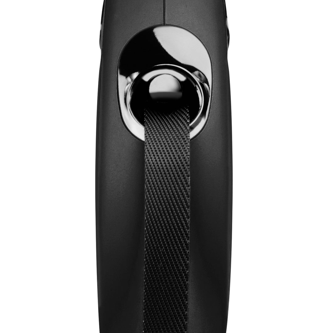 Flexi Classic Small 15kg 5m Black Tape Retractable Lead