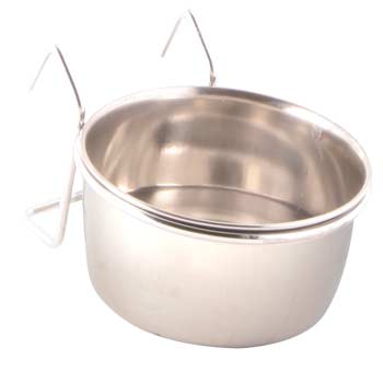 Trixie Coop Cup Stainless Steel With Hook 150ml