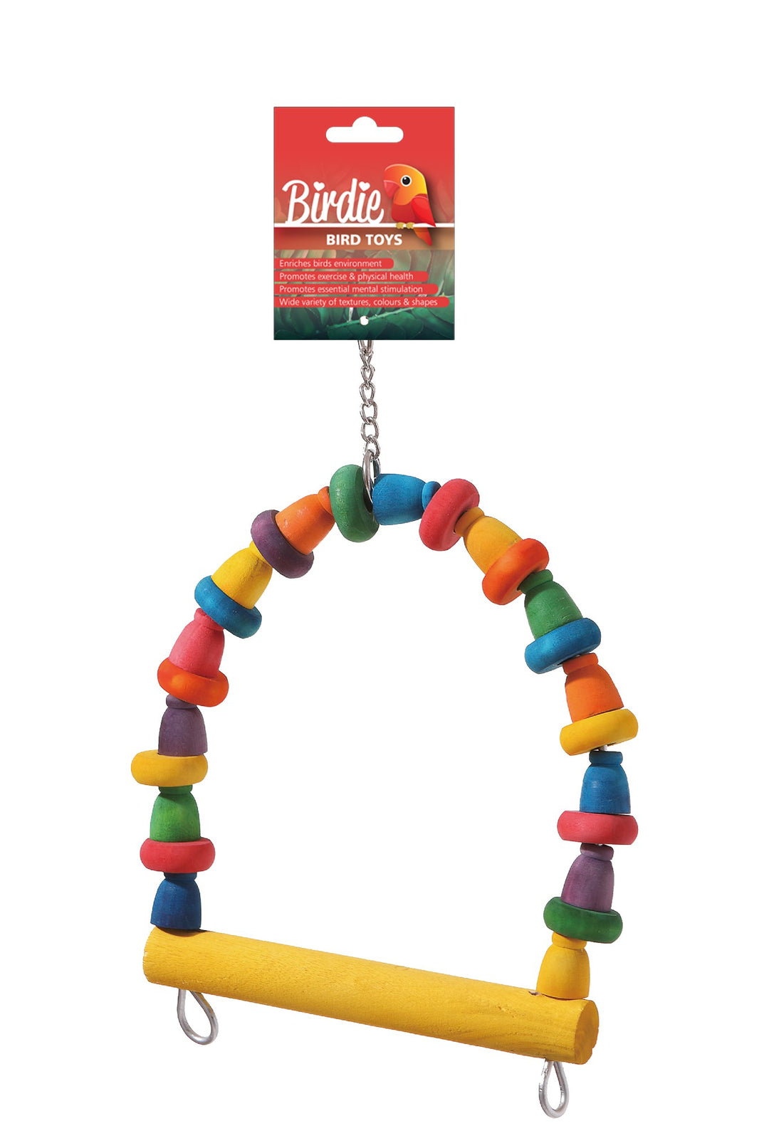 Birdie Rainbow Block With Spool Swing