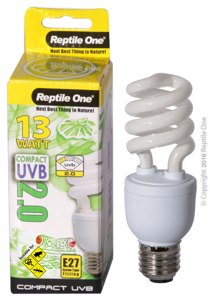 Reptile One Compact UVB 2.0 Bulb 13 Watt