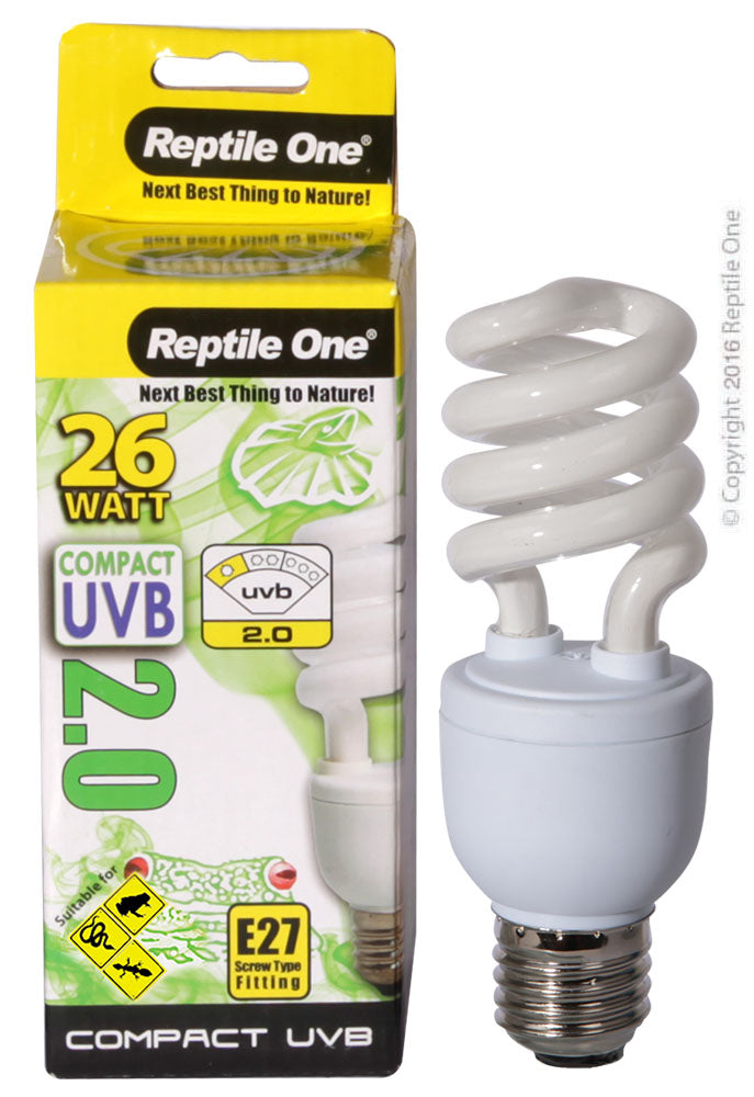 Reptile One Compact UVB 2.0 Bulb 26 Watt