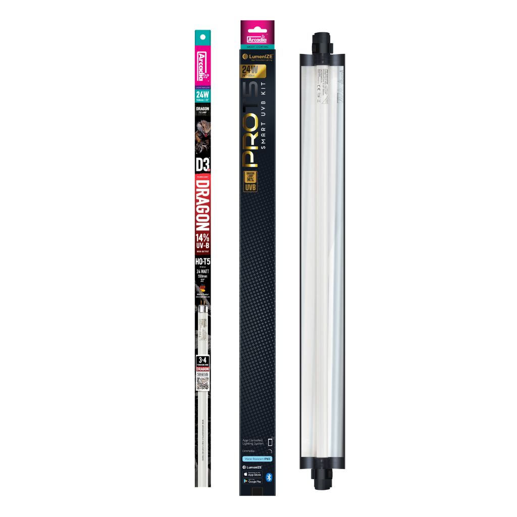 Arcadia Reflector Lumenize Pro T5 Smart Uvb Kit 14% 24w 60cm