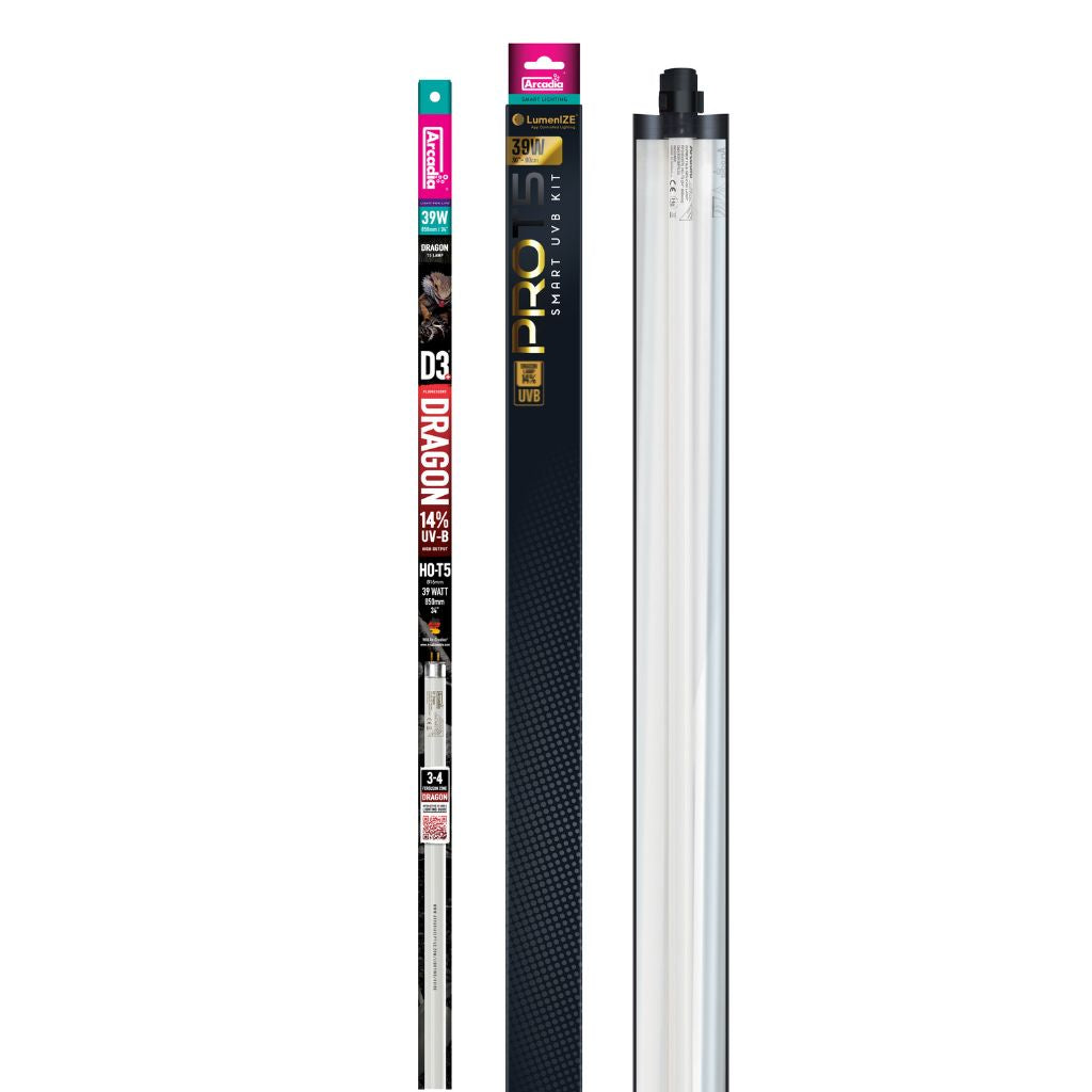 Arcadia Reflector Lumenize Pro T5 Smart Uvb Kit 14% 39w 90cm