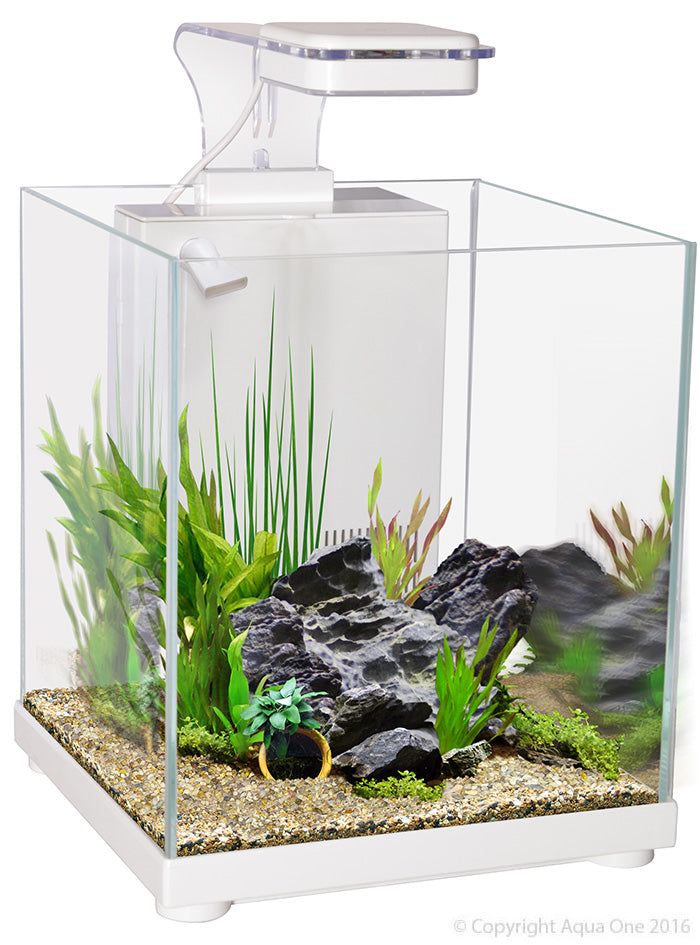 Aqua One Betta Sanctuary Glass 10L - White