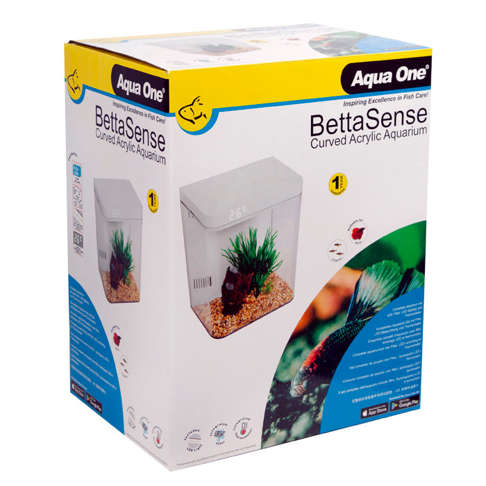 Aqua One BettaSense 9.7L - White