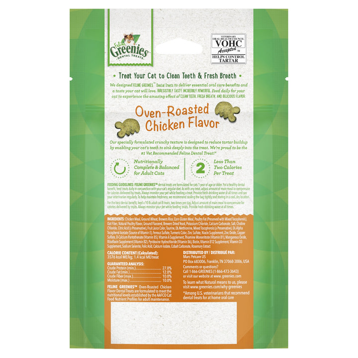 Greenies Feline Chicken 60g