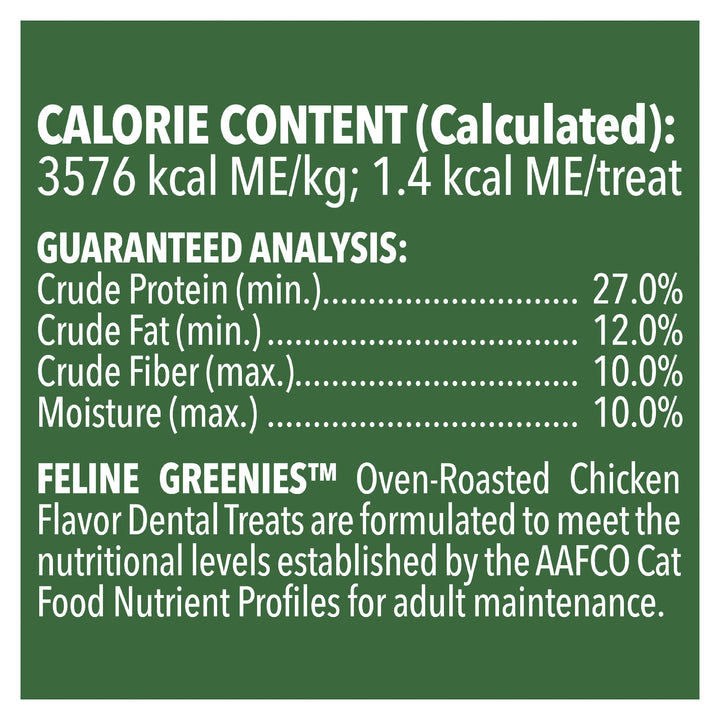 Greenies Feline Chicken 60g
