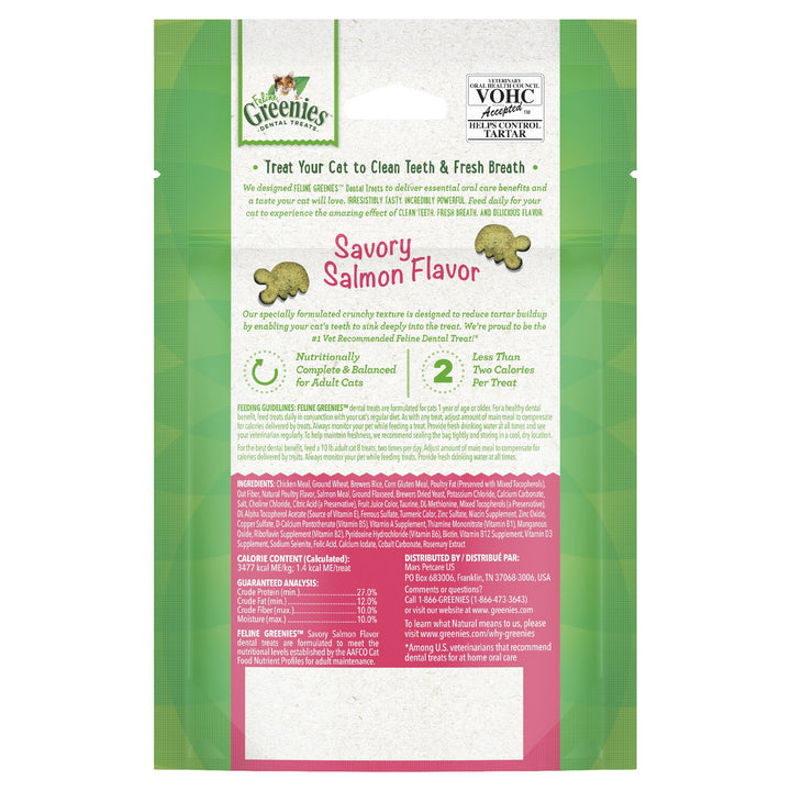 Greenies Feline Savory Salmon 60g