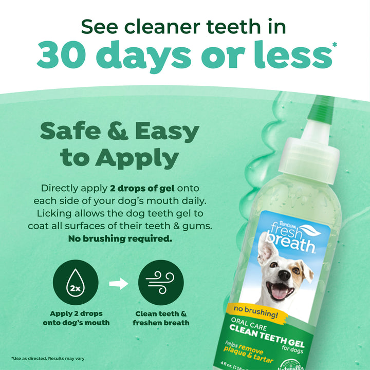 Tropiclean Clean Teeth Gel 118ml