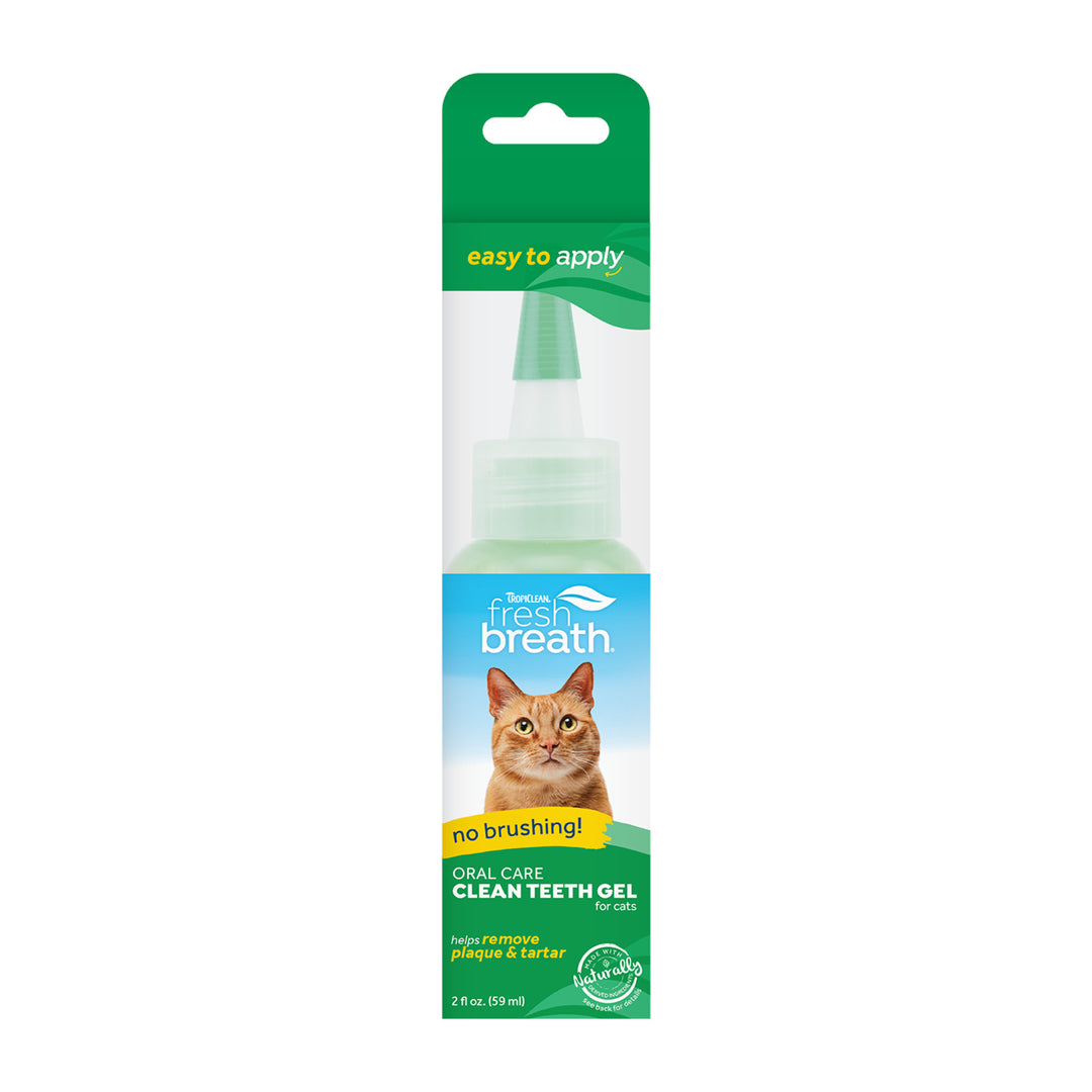 Tropiclean Clean Teeth Gel 59ml For Cats
