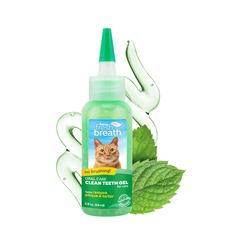 Tropiclean Clean Teeth Gel 59ml For Cats