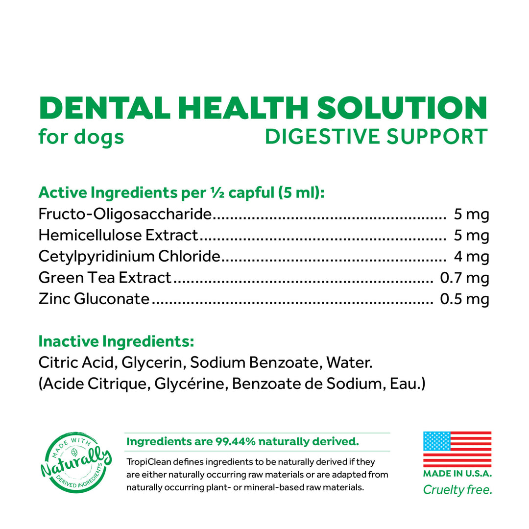 Tropiclean Oral Care Water Additive Digestive 473ml
