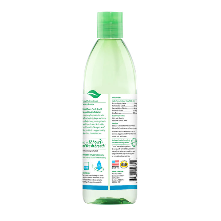 Tropiclean Oral Care Water Additive Digestive 473ml