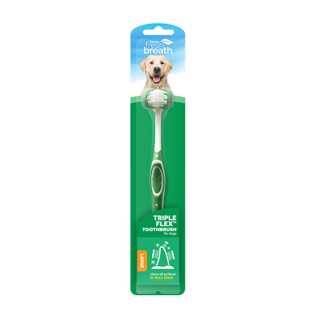Tropiclean Tripleflex Toothbrush Large