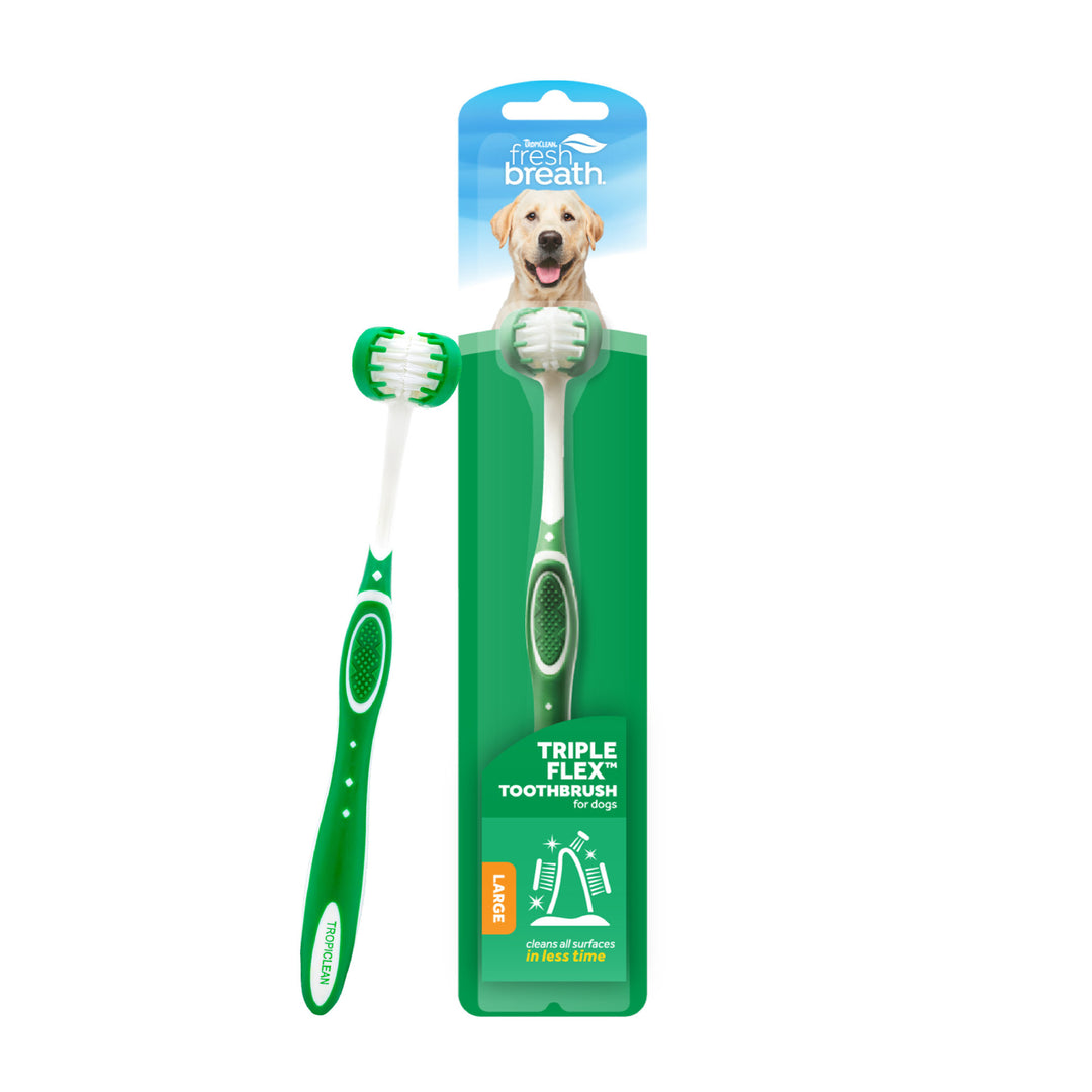 Tropiclean Tripleflex Toothbrush Large