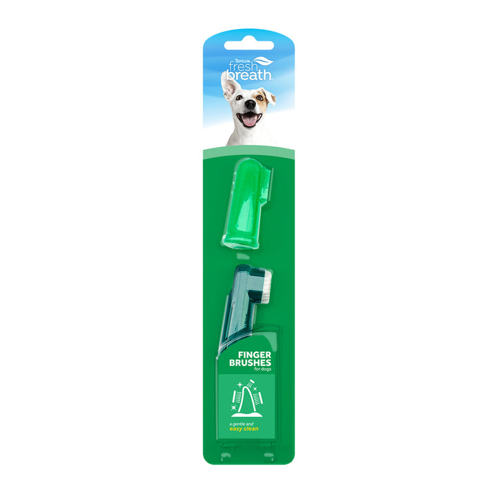 Tropiclean Finger Toothbrush 2pk