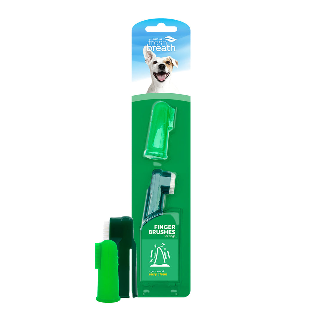 Tropiclean Finger Toothbrush 2pk